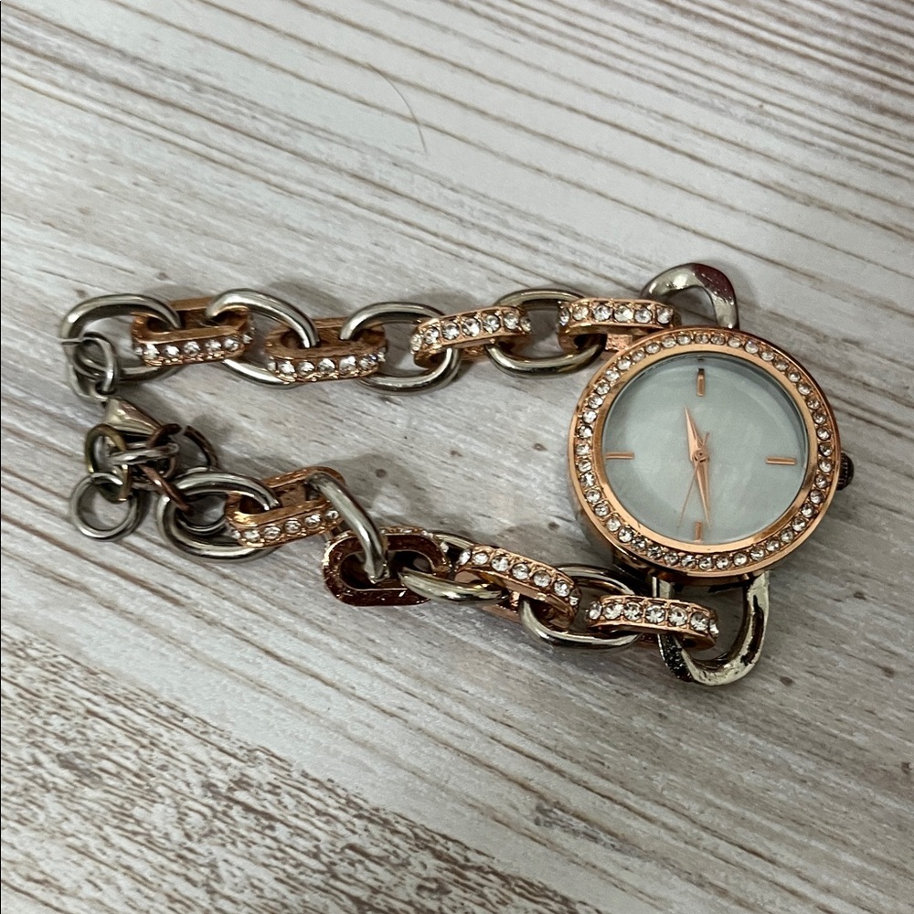 Charter Club Gold and Silver Women's Watch
